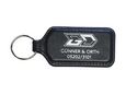 Schlüsselanhänger AL2210 schwarz Silberprägung