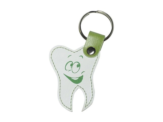 Schlüsselanhänger AL22xx Beispiel Zahn Vorderseite